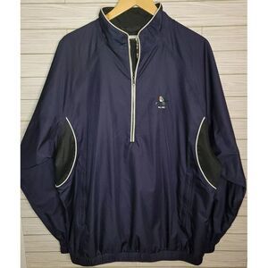 FootjoyJacket Mens Large Windbreaker Tour Collection Long Sleeve 1/4 Zip NWOT‎